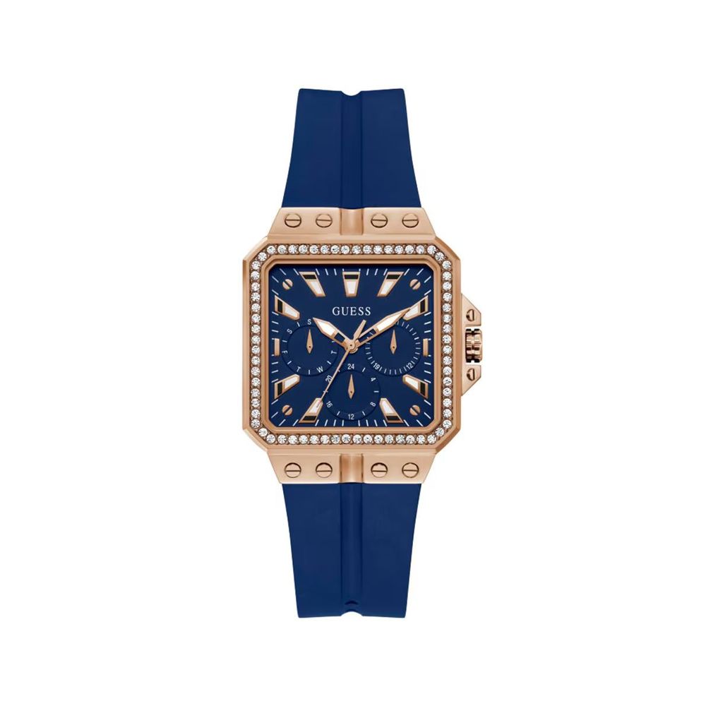 Guess Purple Silicone Women's Watch