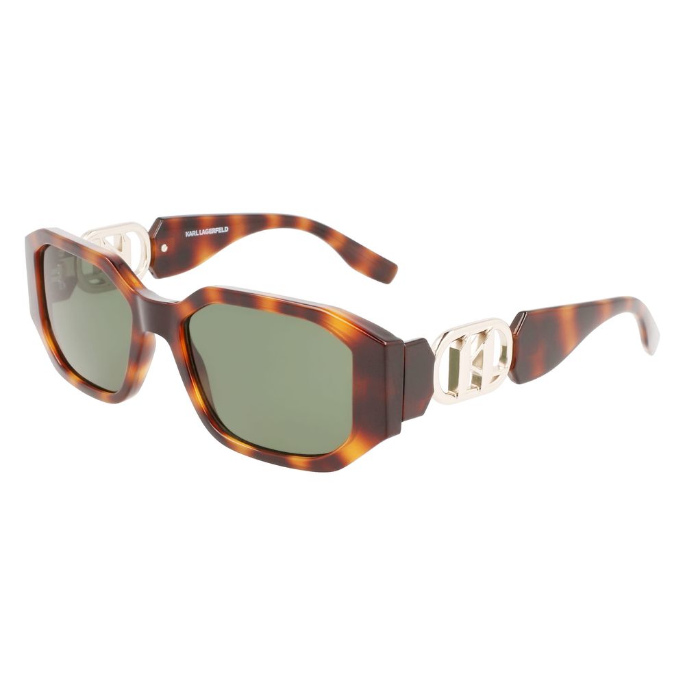 Karl Lagerfeld Brown Injected Women's Sunglasses
