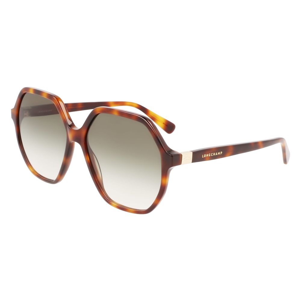 Longchamp Brown Acetate Women's Sunglasses