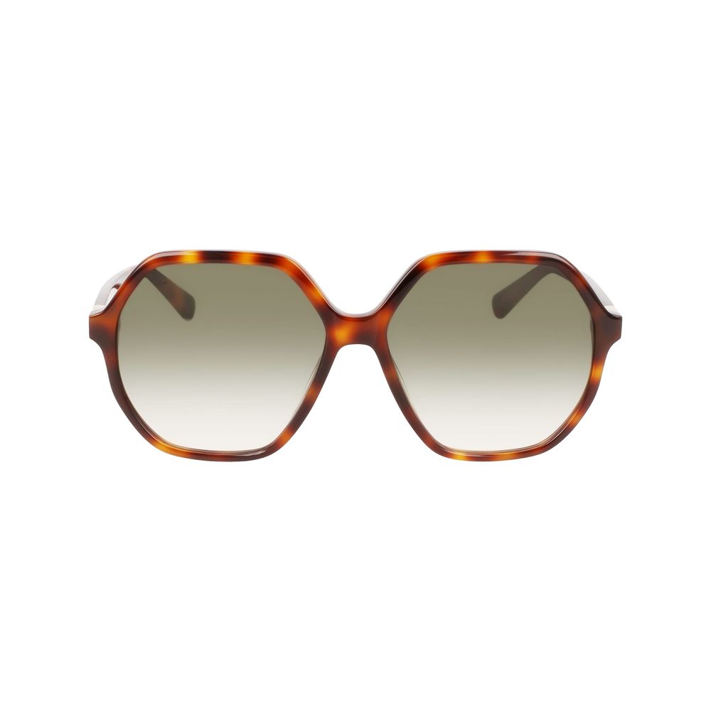 Longchamp Brown Acetate Women's Sunglasses