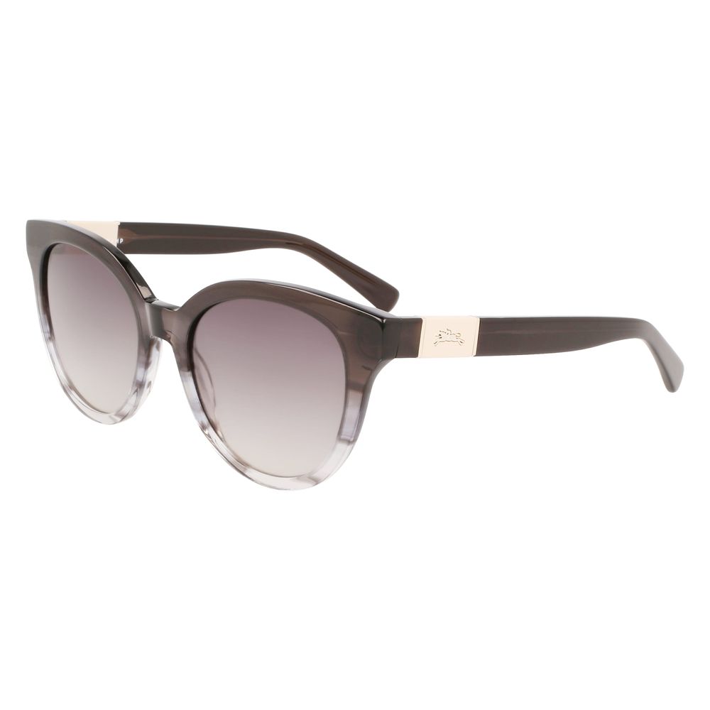 Longchamp Black Acetate Women's Sunglasses