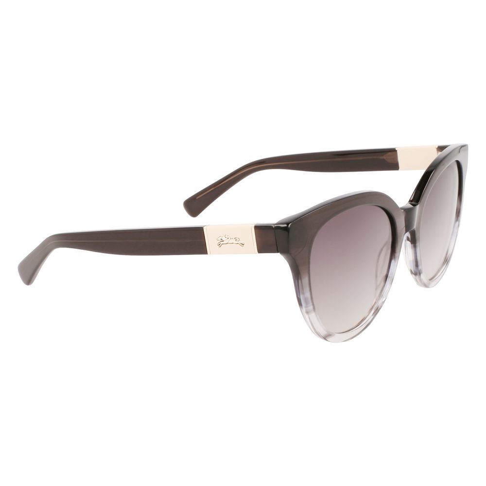 Longchamp Black Acetate Women's Sunglasses