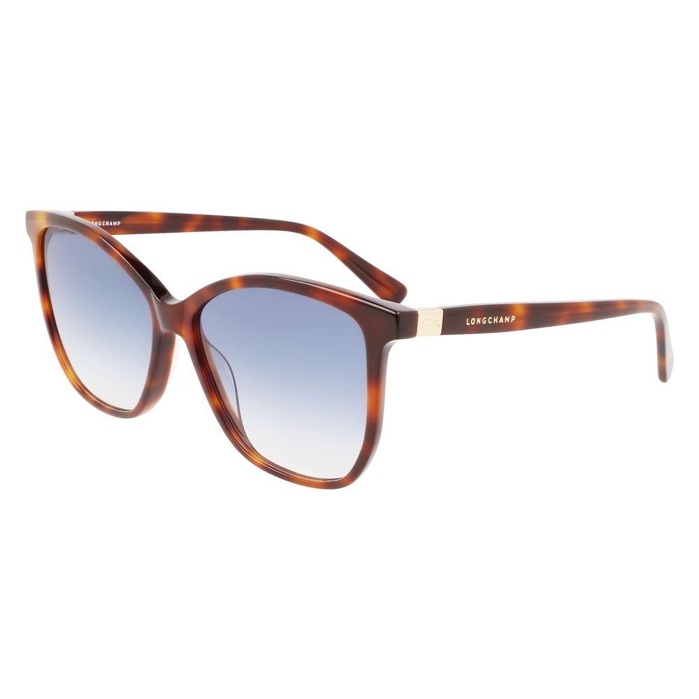 Longchamp Brown Acetate Women's Sunglasses