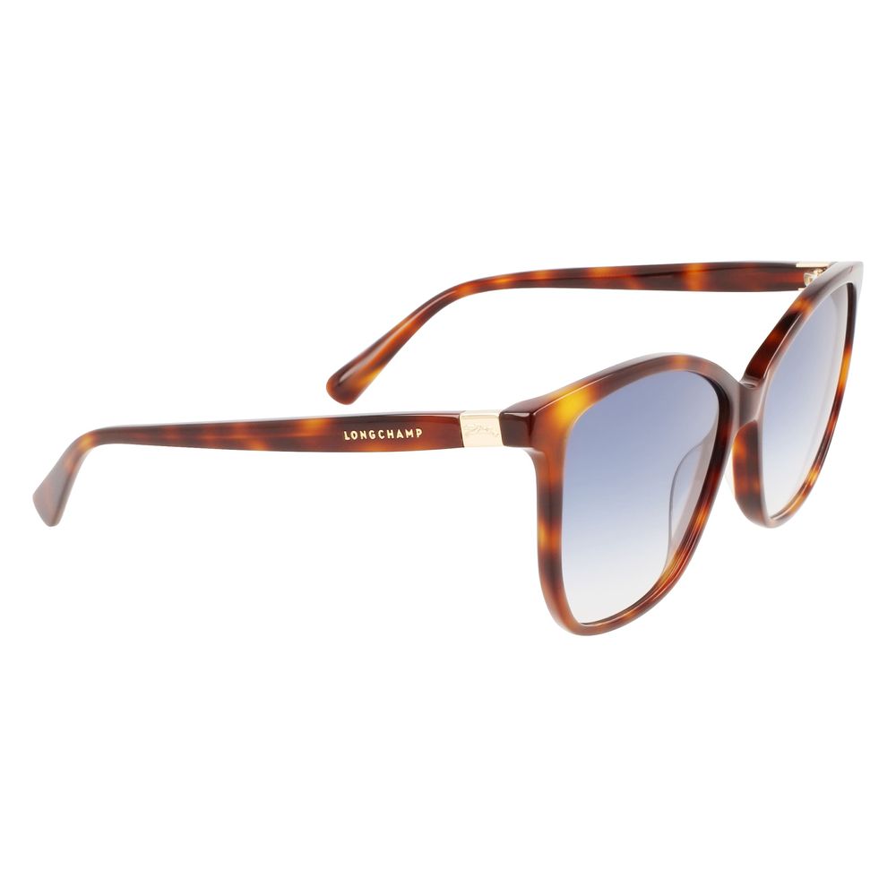 Longchamp Brown Acetate Women's Sunglasses