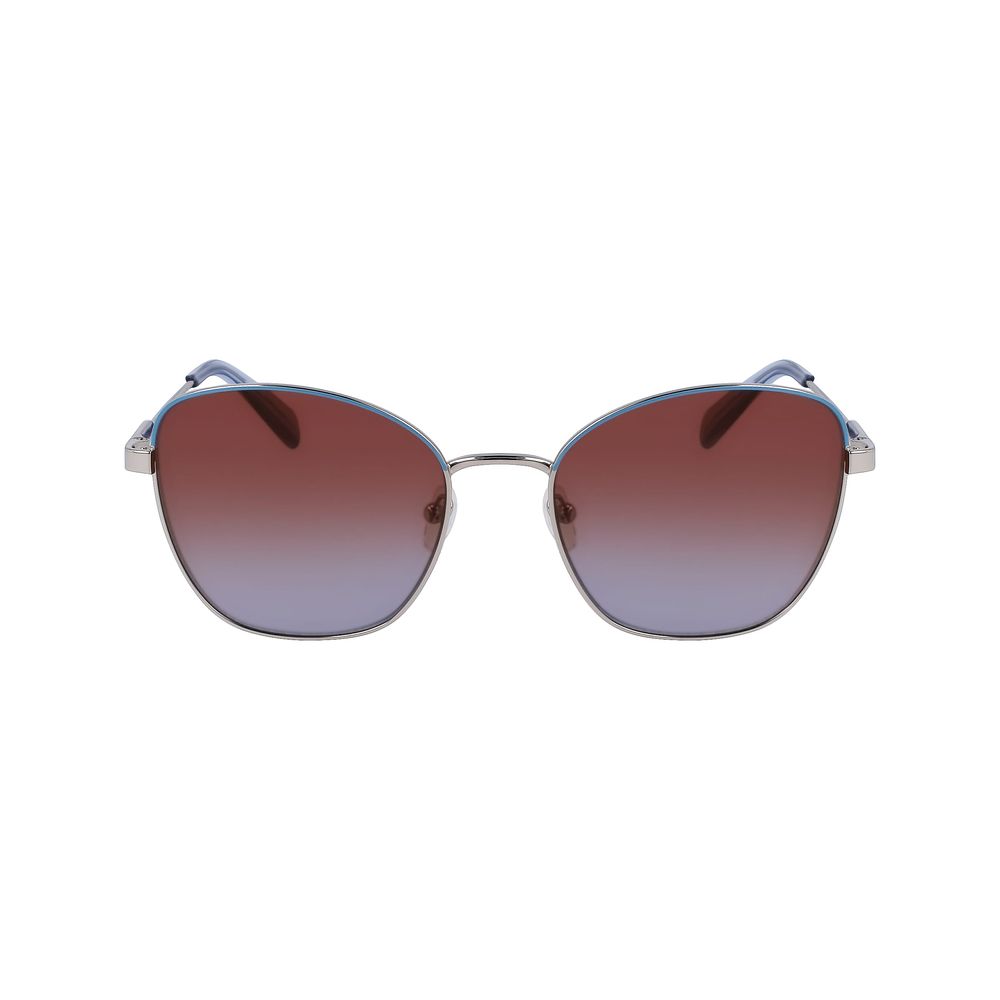 Longchamp Gray Metal Women's Sunglasses