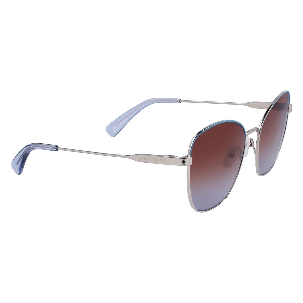 Longchamp Gray Metal Women's Sunglasses