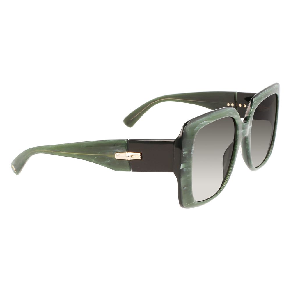 Longchamp Green Acetate Women's Sunglasses