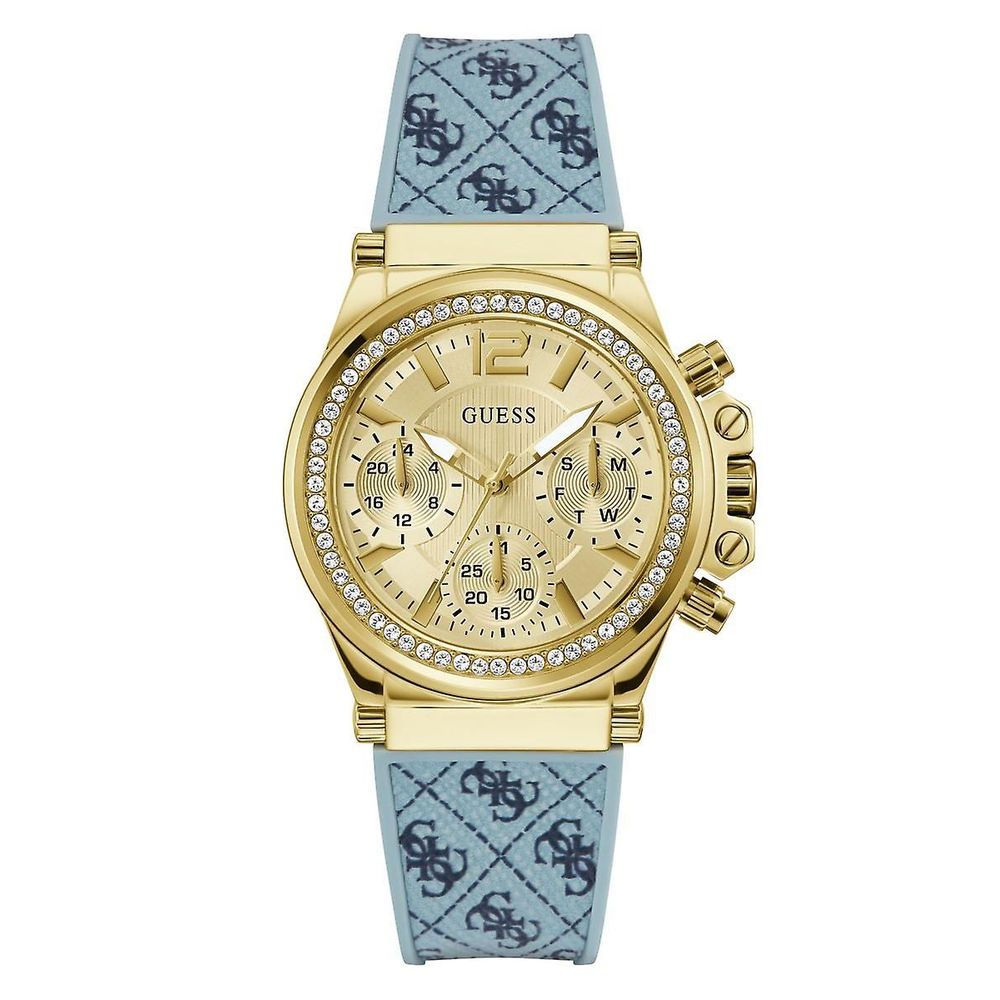 Guess Blue Silicone Women's Watch