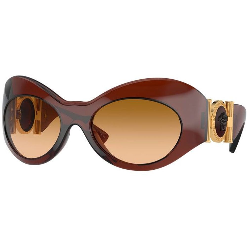 Versace Brown Acetate Women's Sunglasses