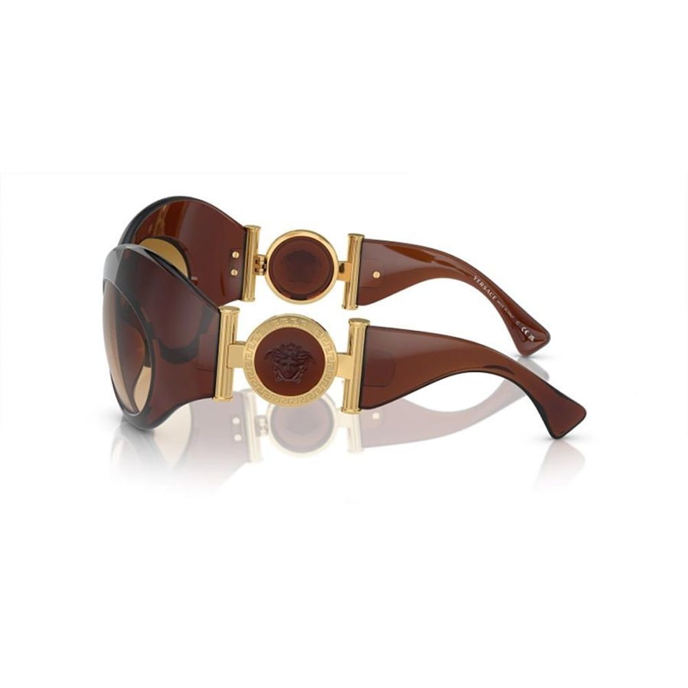 Versace Brown Acetate Women's Sunglasses