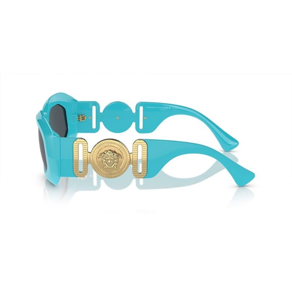 Versace Blue Acetate Women's Sunglasses