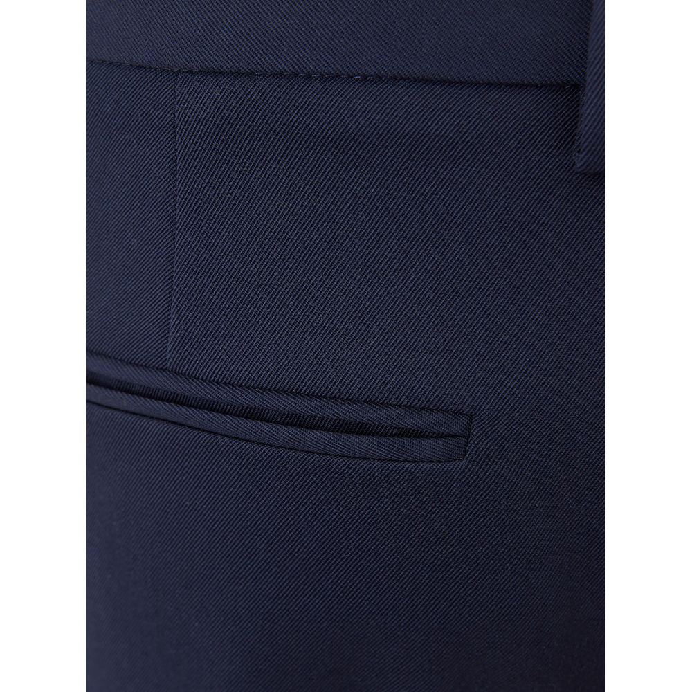 Lardini Blue Wool Dress Women's Pants