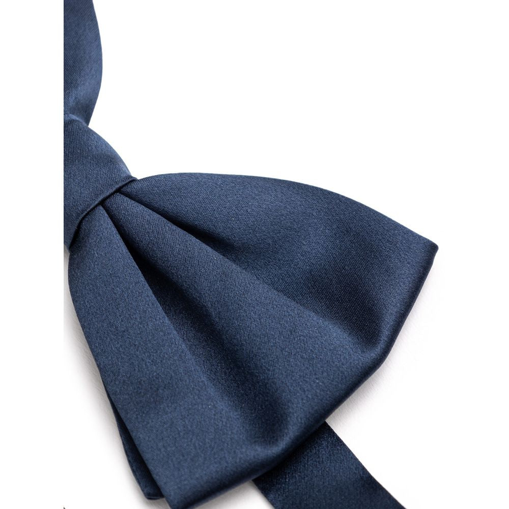 Dolce & Gabbana Blue Silk Men's Bowtie