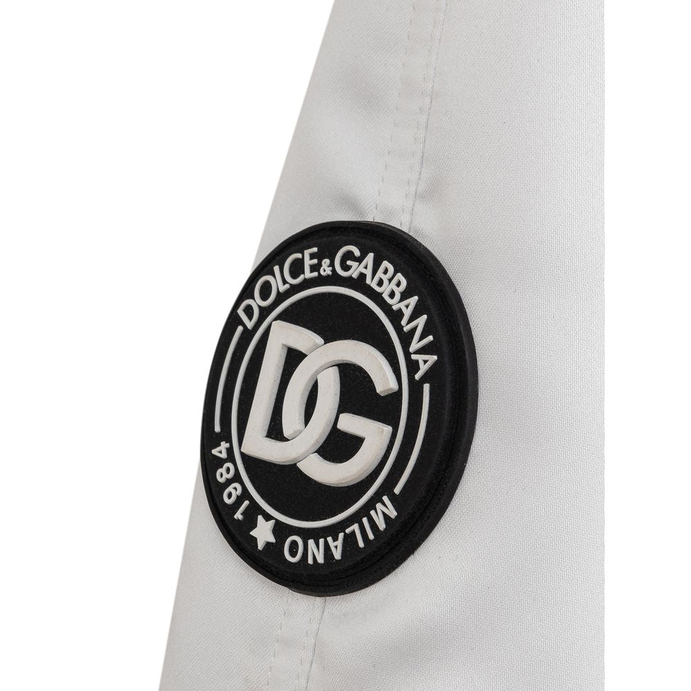 Dolce & Gabbana Beige Polyester Jackets & Men's Coat