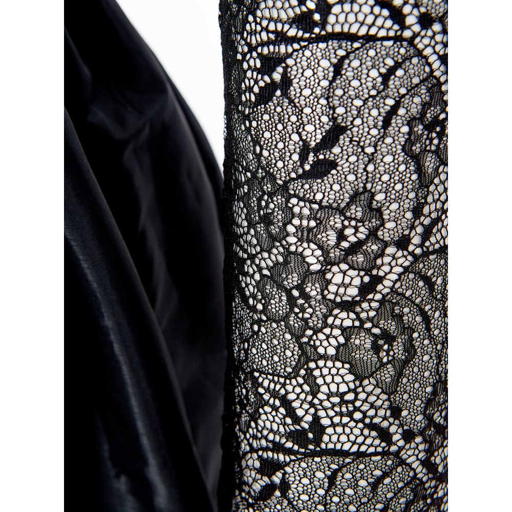 Lardini Black Polyester Cocktail Women's Dress