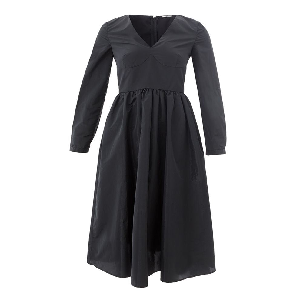 Lardini Black Polyester Cocktail Women's Dress