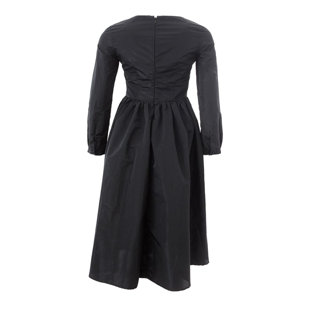 Lardini Black Polyester Cocktail Women's Dress