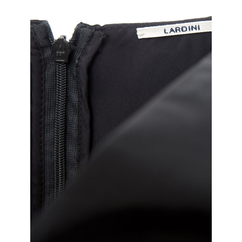 Lardini Black Polyester Cocktail Women's Dress