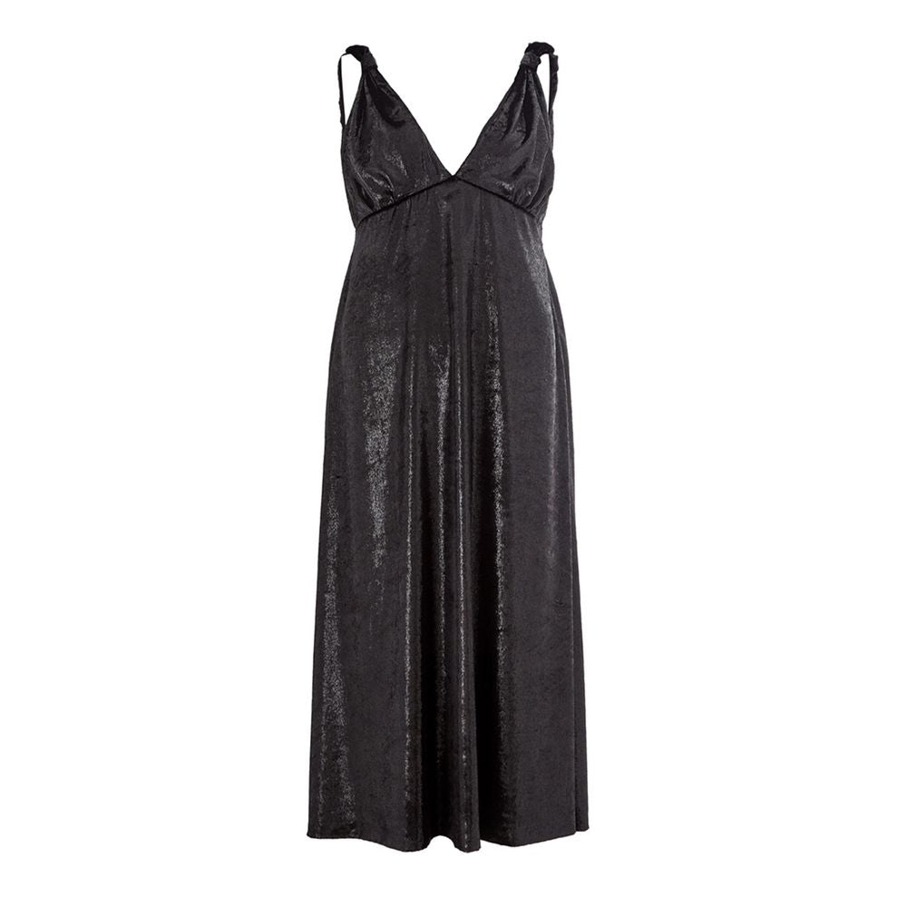 Lardini Black Polyester Cocktail Women's Dress