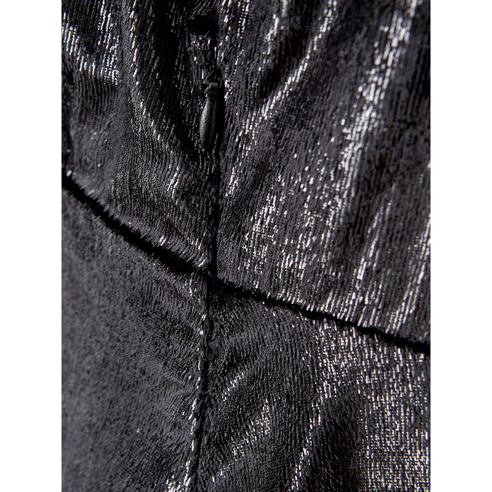Lardini Black Polyester Cocktail Women's Dress