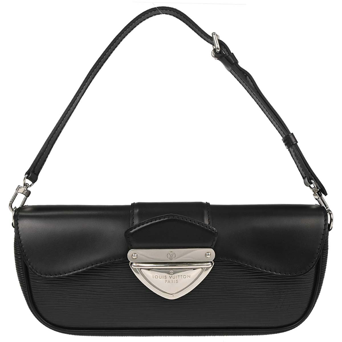 Louis Vuitton Montaigne Epi Black Leather Handbag (Pre-Owned)