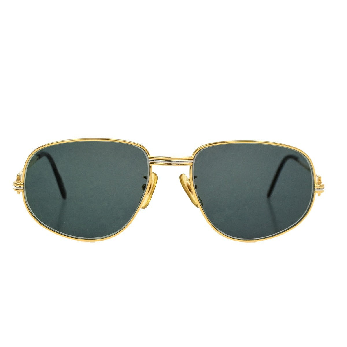 Cartier Romance Metal Gold Metal Sunglasse Accessory (Pre-Owned)