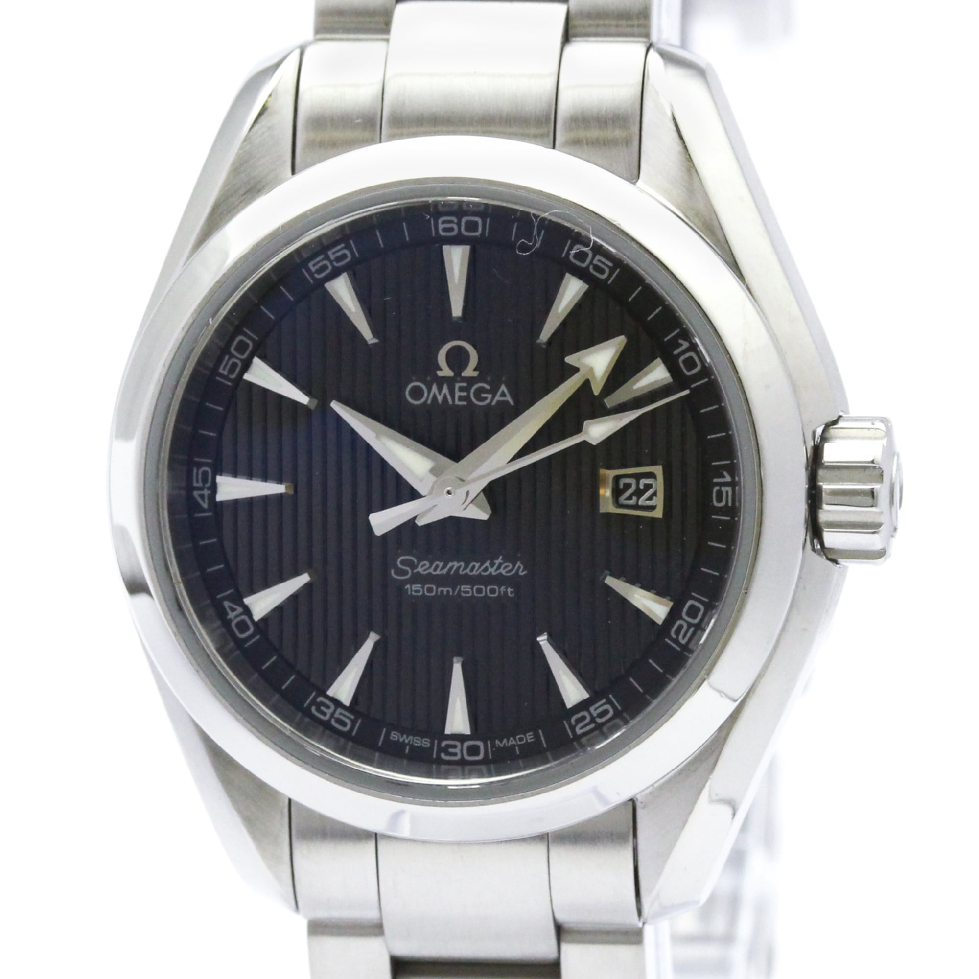 Omega Seamaster Aqua Terra 150M Quartz Stainless Steel Watch (Pre-Owned)