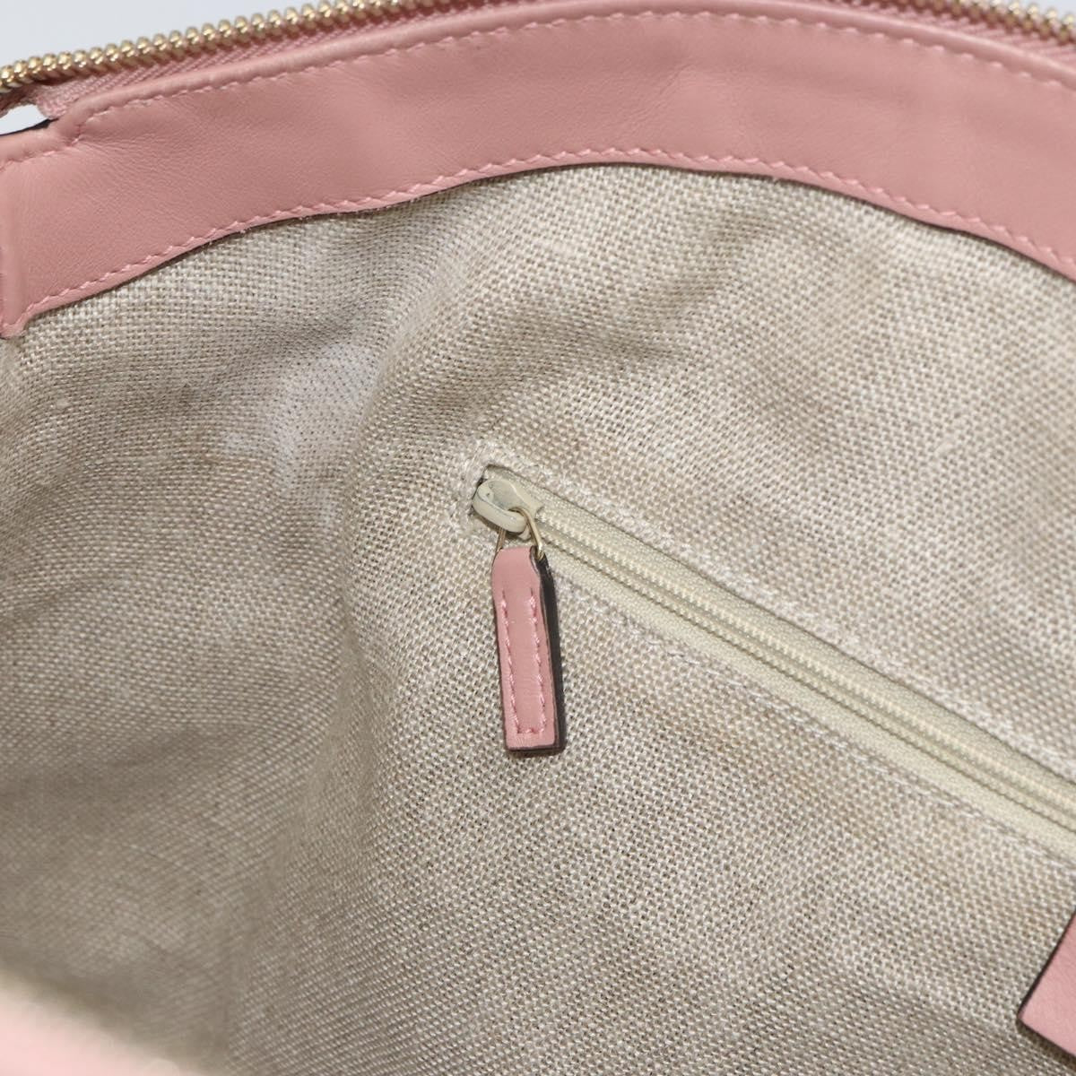 Gucci Britt Convertible Dome Satchel Microguccissima Leather Pink Leather Tote Bag Bag (Pre-Owned)