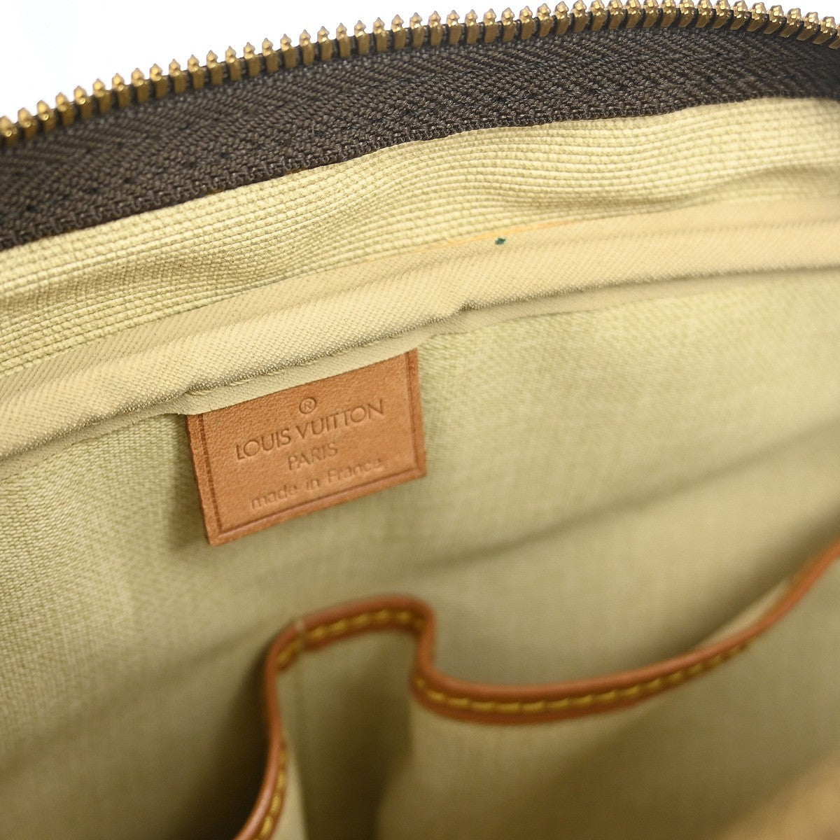 Louis Vuitton Deauville Monogram Brown Canvas Handbag (Pre-Owned)