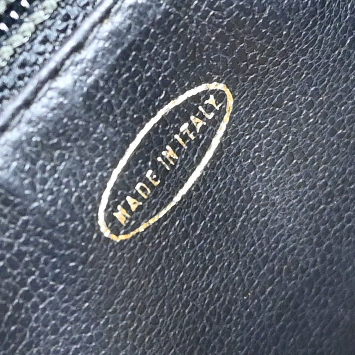 Chanel Vintage Front Pocket Tote Caviar Black Leather Tote Bag Bag (Pre-Owned)