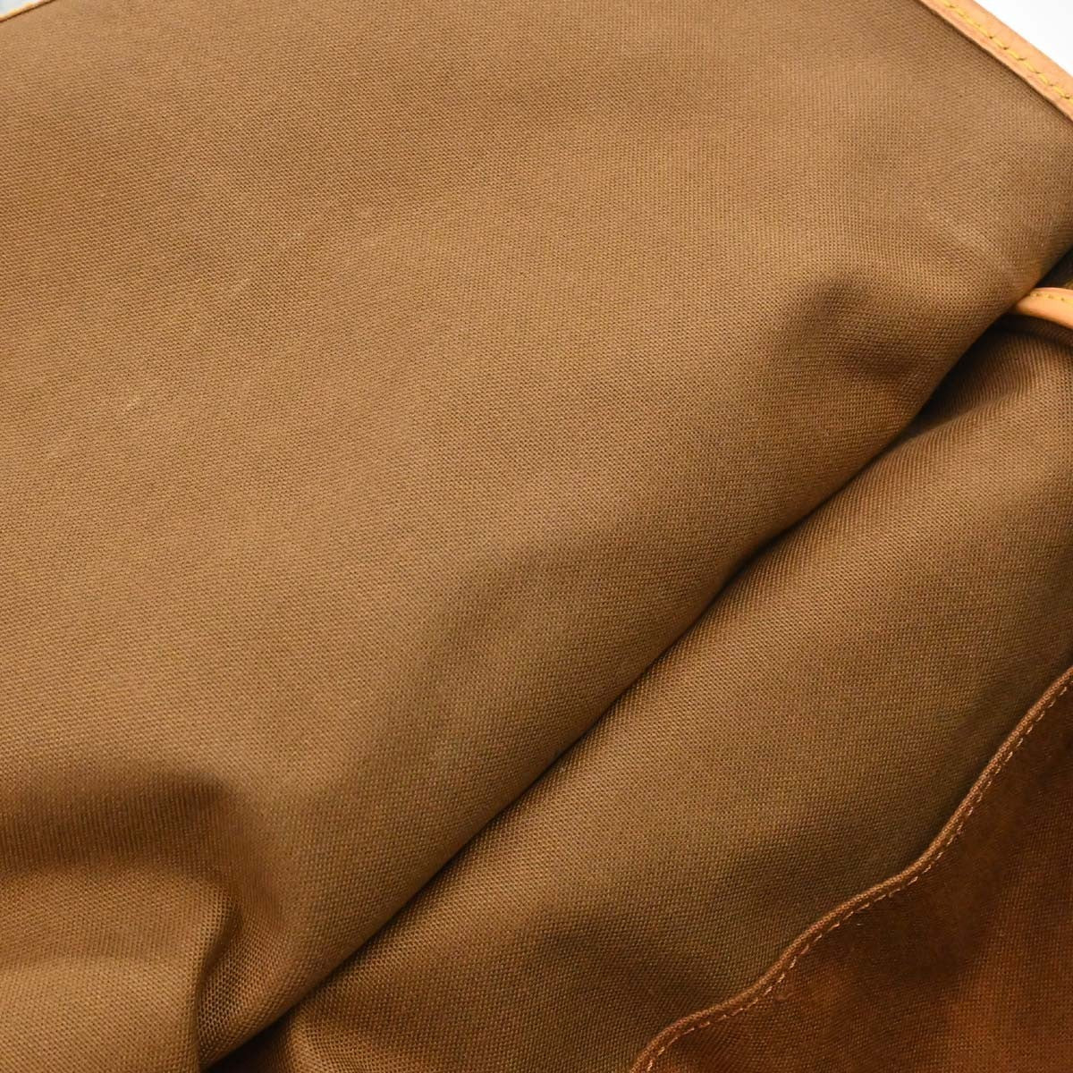 Louis Vuitton Saumur Monogram Canvas Brown Canvas Handbag (Pre-Owned)