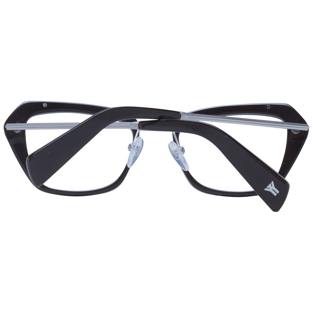Yohji Yamamoto Black Metal & Plastic Glasses Women's (Frames)