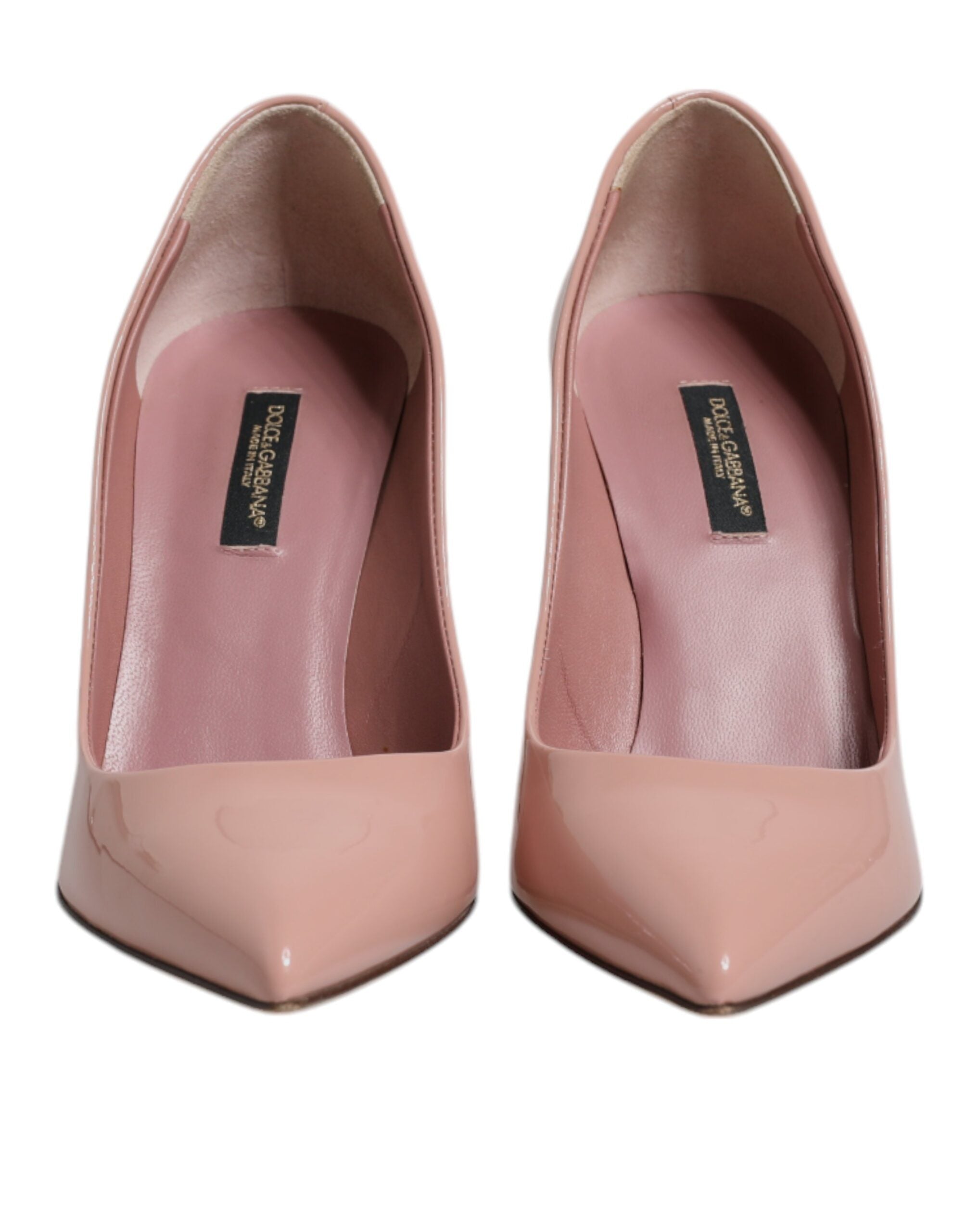 Dolce & Gabbana Pink Patent Leather Stiletto Heel Pumps Women's Shoes (Pre-Owned)