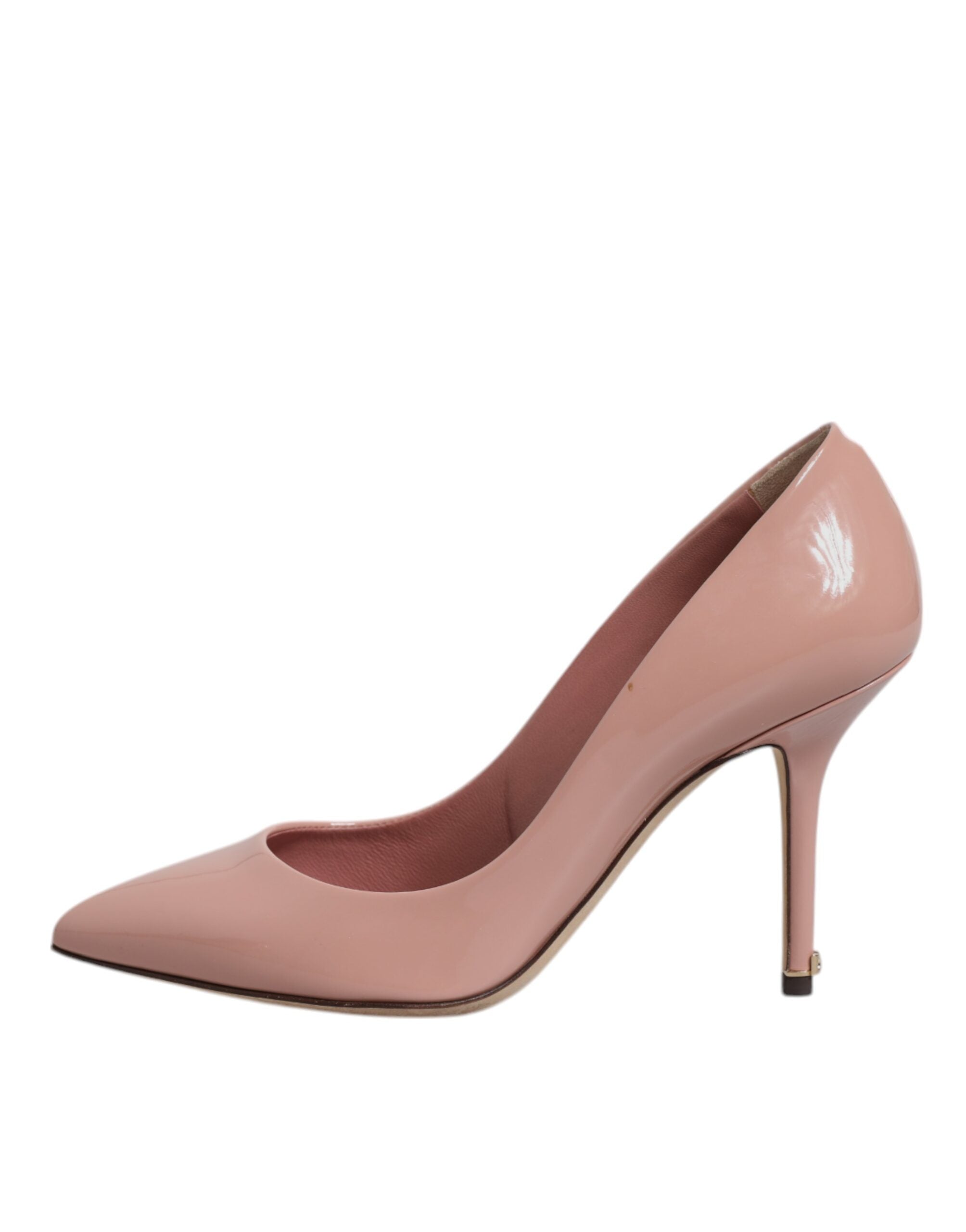 Dolce & Gabbana Pink Patent Leather Stiletto Heel Pumps Women's Shoes (Pre-Owned)