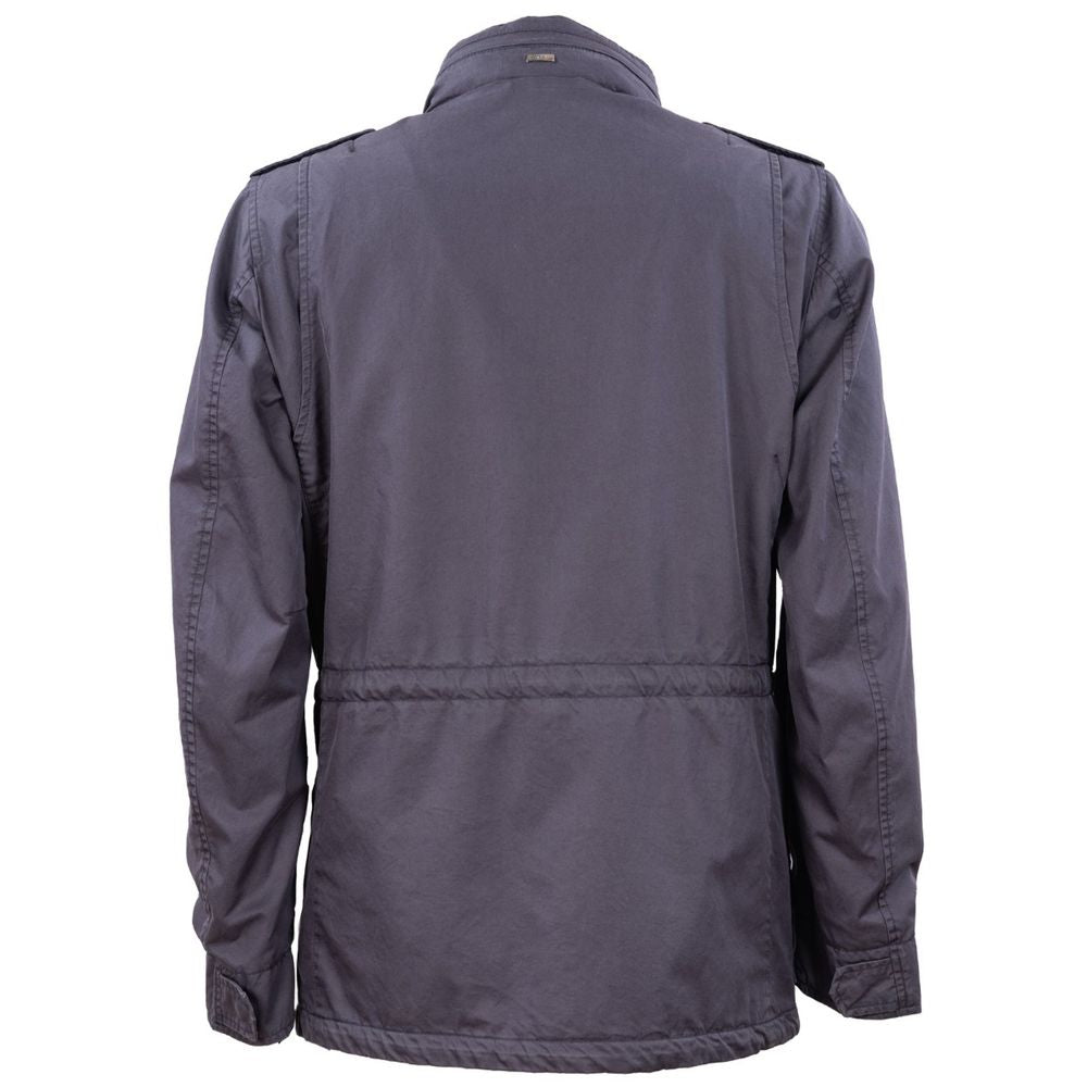 Herno Blue Cotton Men's Jacket
