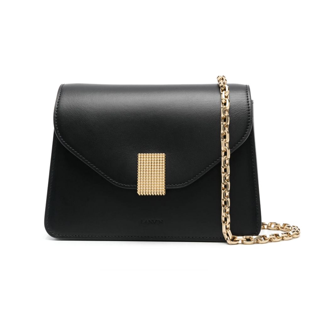 Lanvin Black Leather Women's Handbag