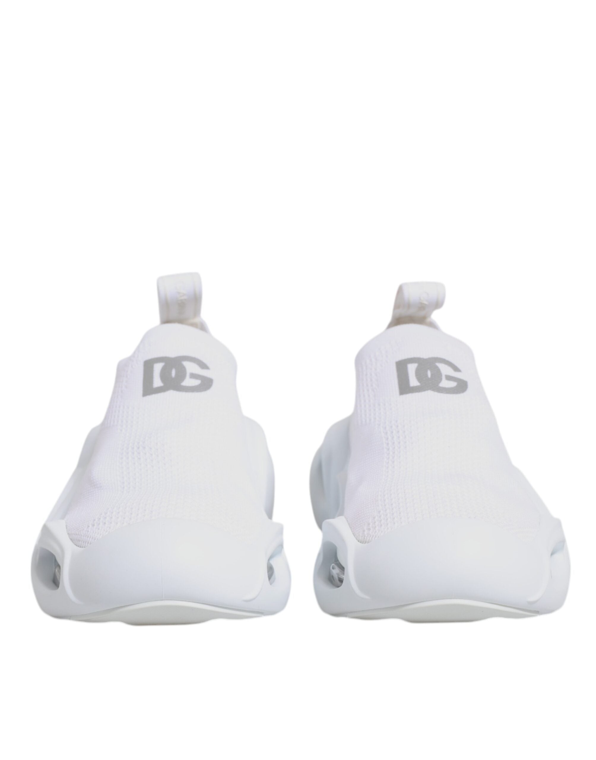 Dolce & Gabbana White Slip On Wave Low Top Sneakers Women's Shoes (Pre-Owned)