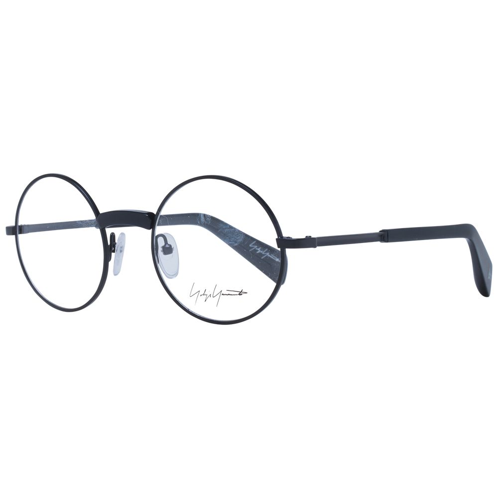 Yohji Yamamoto Black Metal Glasses Men's (Frames)