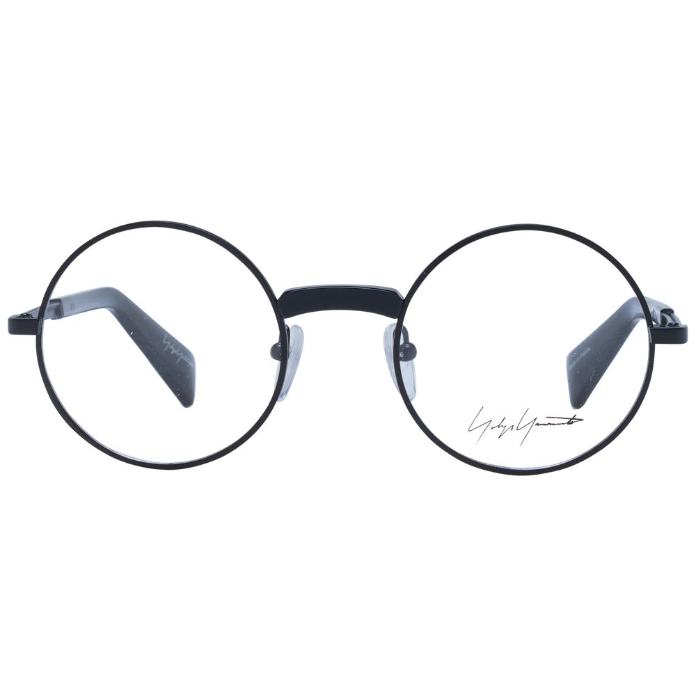 Yohji Yamamoto Black Metal Glasses Men's (Frames)