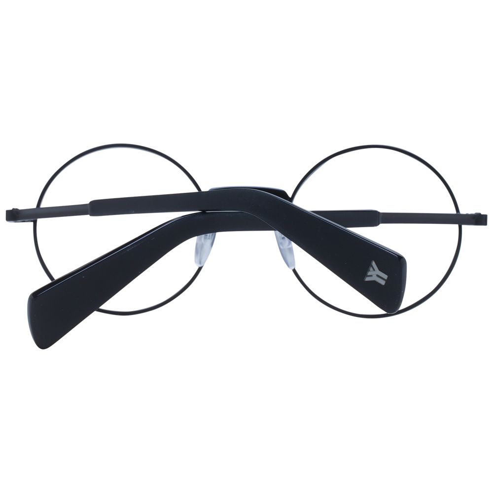 Yohji Yamamoto Black Metal Glasses Men's (Frames)