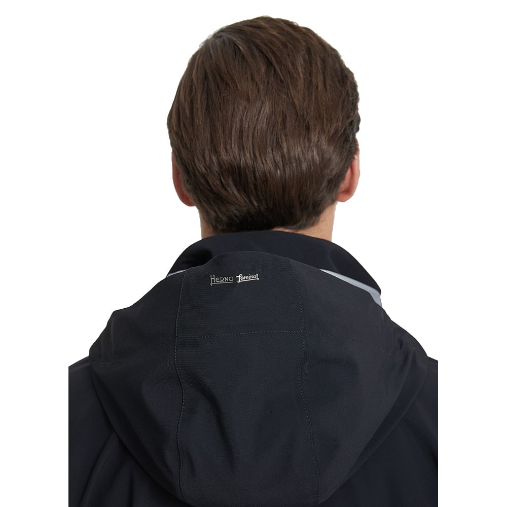 Herno Black Nylon Men's Jacket