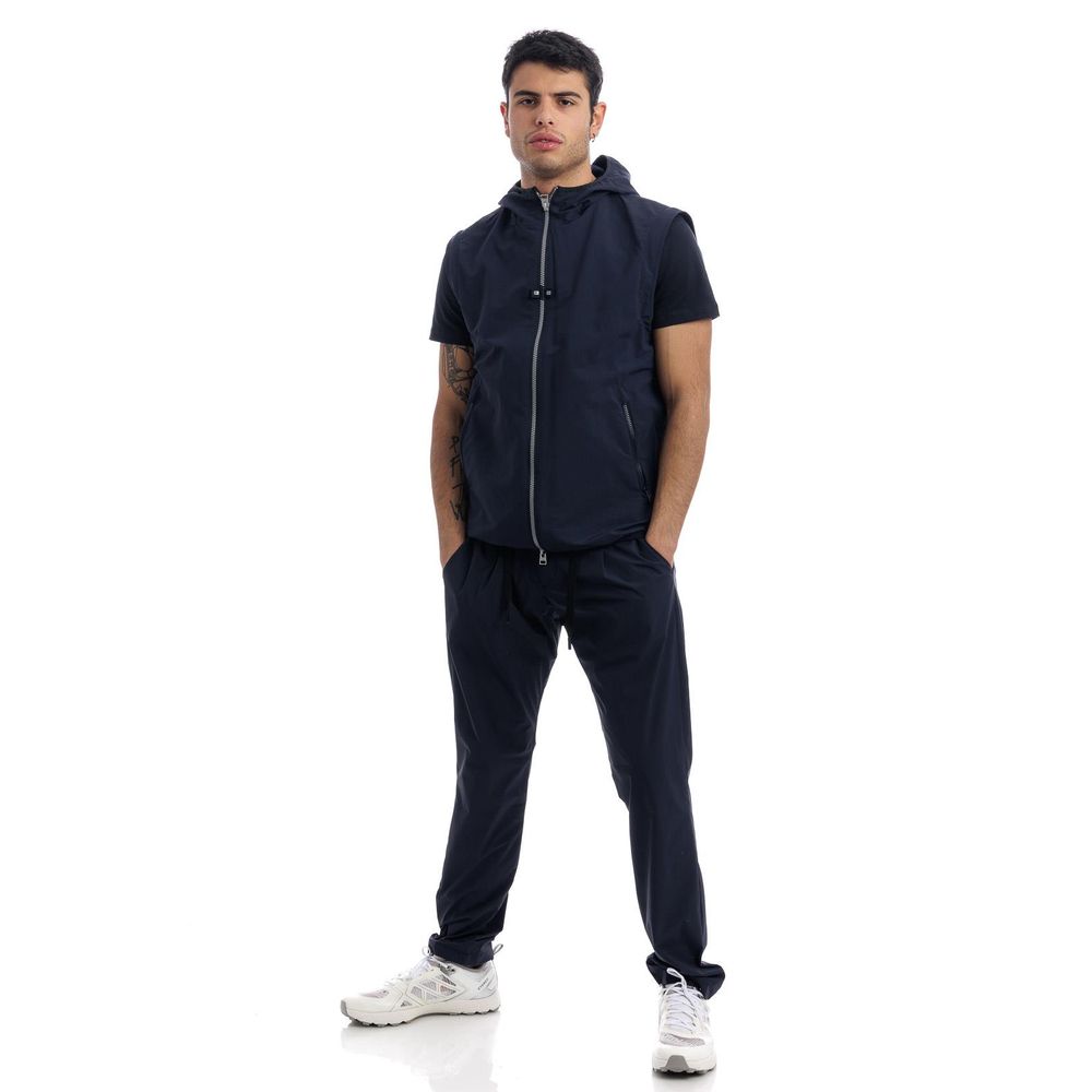 Herno Blue Nylon Men's Jacket