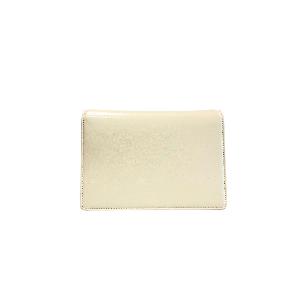 Love Moschino Beige Polyethylene Women Crossbody Women's Bag