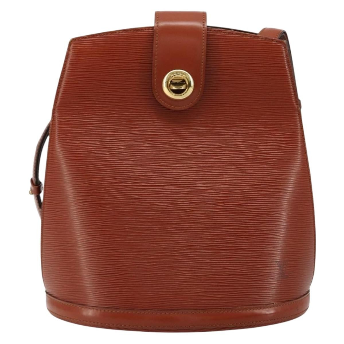 Louis Vuitton Cluny Epi Leather Brown Leather Shoulder Bag Bag (Pre-Owned)