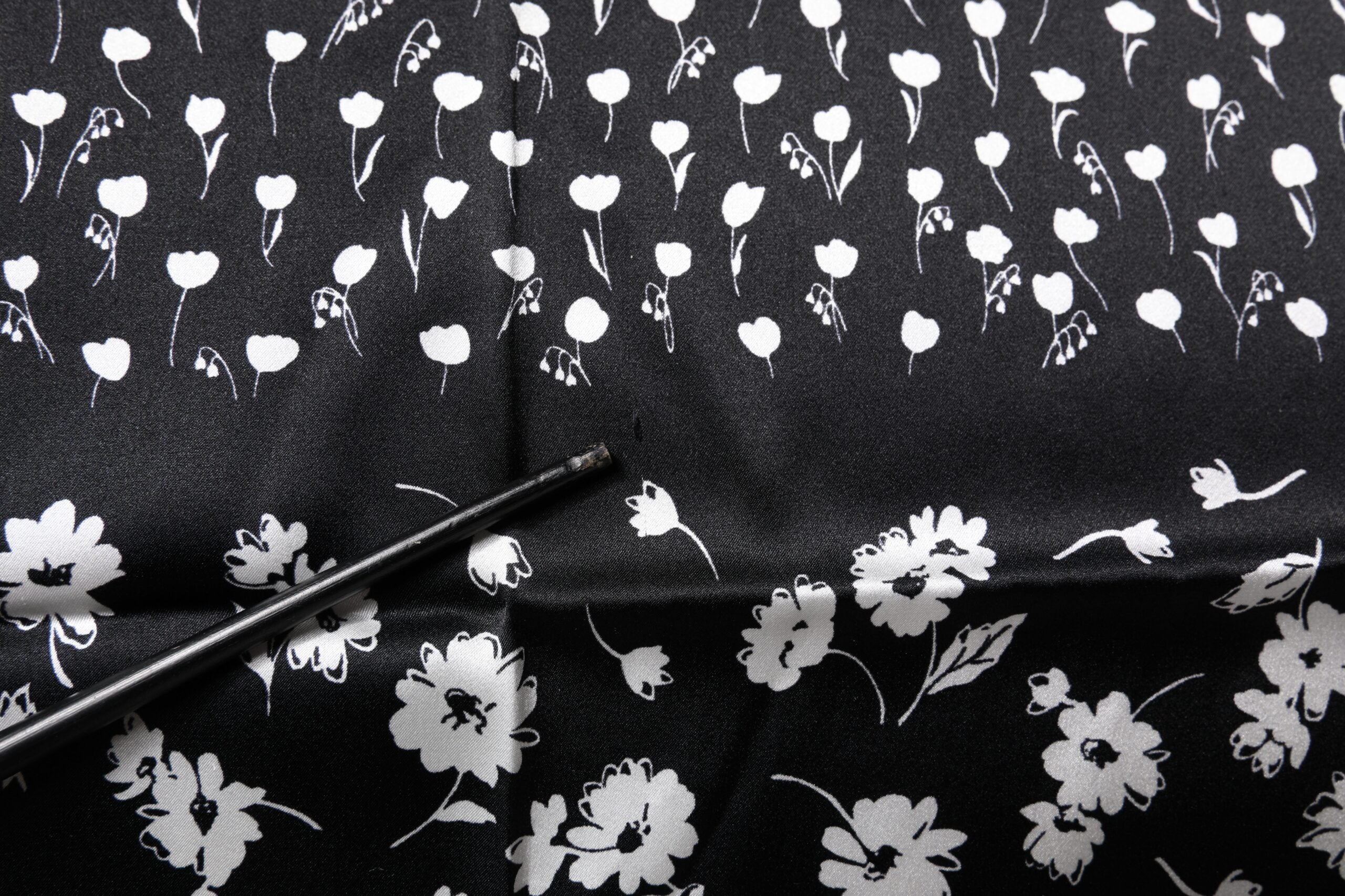 Dolce & Gabbana Black Floral Silk Square Wrap Shawl Women's Scarf (Pre-Owned)