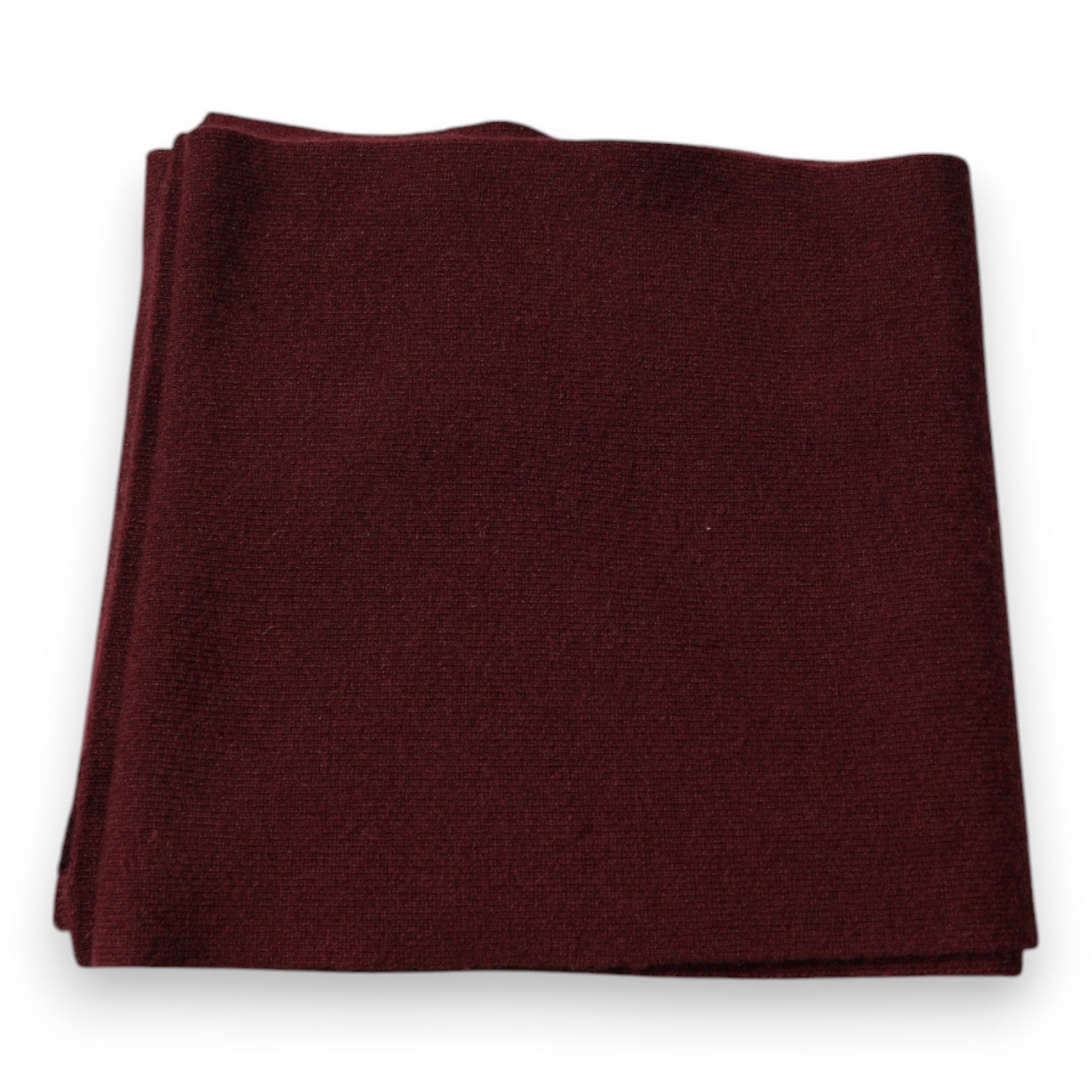 Dolce & Gabbana Maroon Cashmere Skinny Neck Wrap Men's Scarf