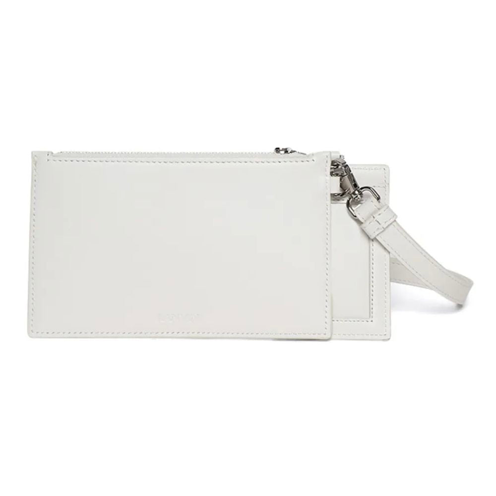 Lanvin White Leather Men Men's Wallet