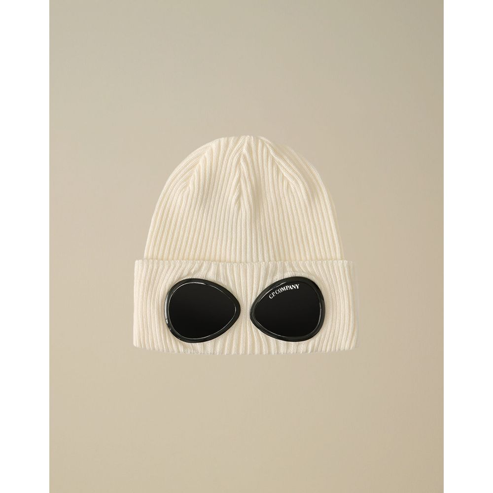 C.P. Company Black Wool Hats & Men's Cap