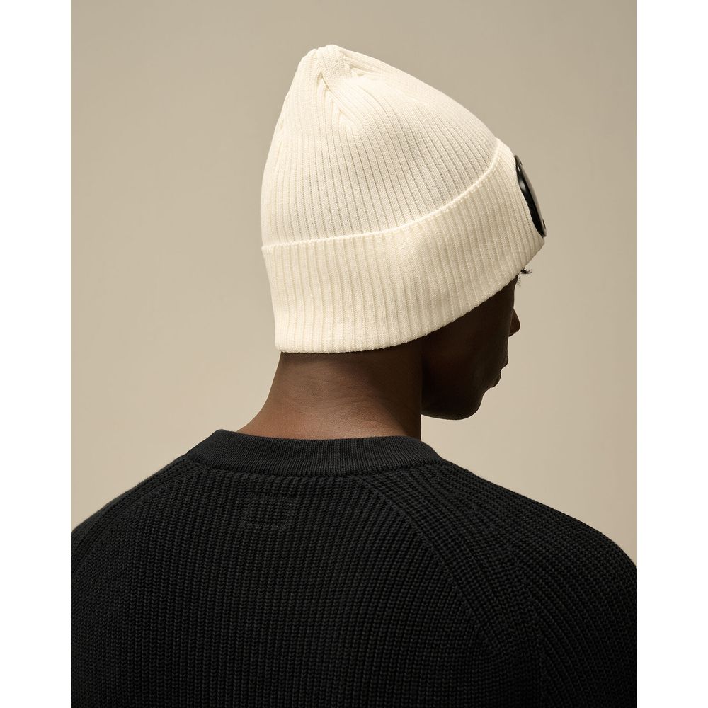 C.P. Company Black Wool Hats & Men's Cap