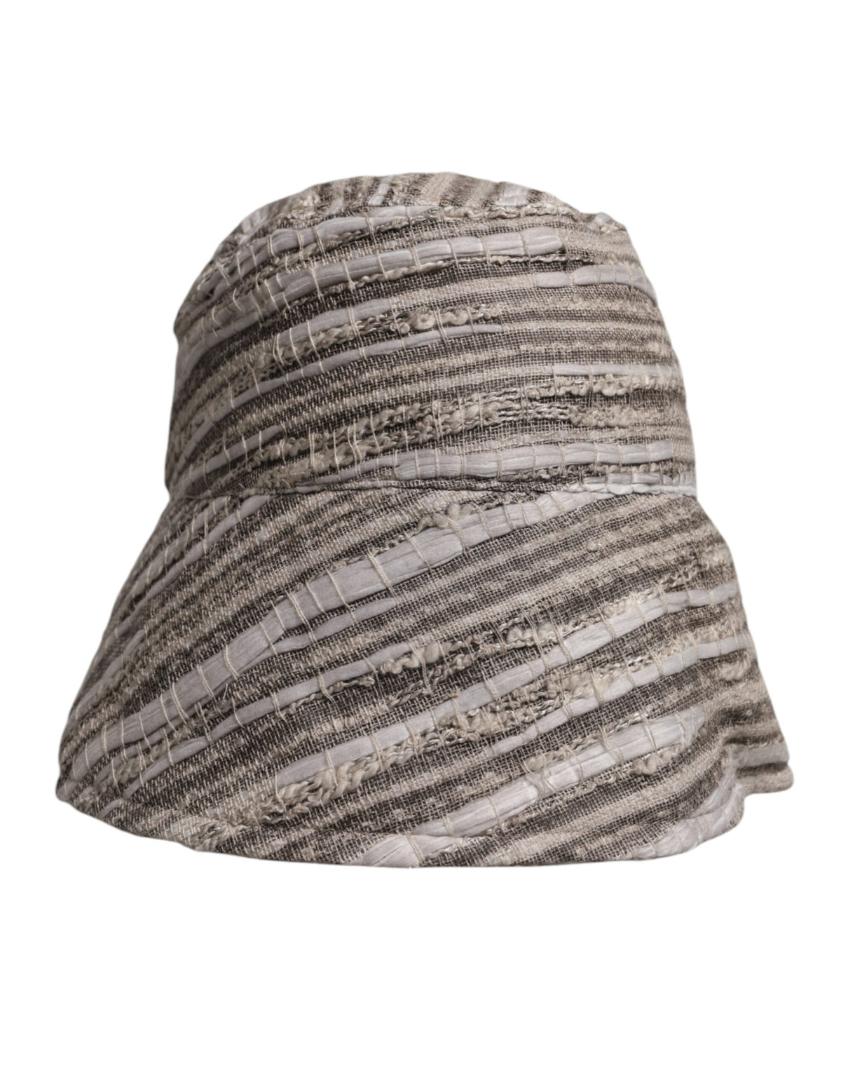 Dolce & Gabbana Multicolor Stripes Cotton Bucket Men's Cap